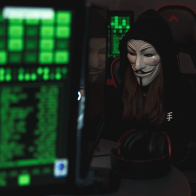 Cyber security hacker breach